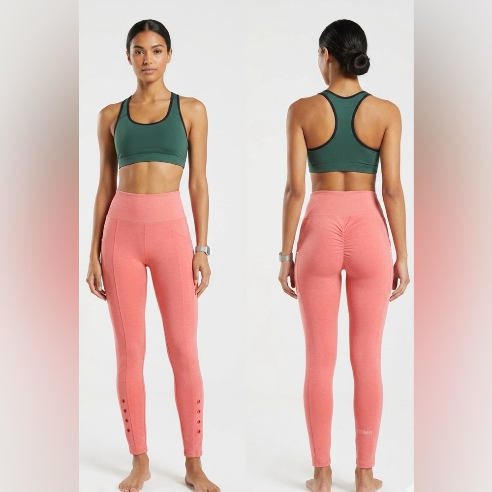 Gymshark Be A Visionary Sol Lift Pocket Leggings XS Yoga Atheltic